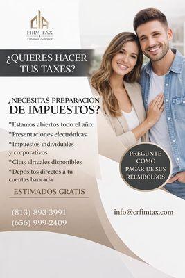 CR Firm Tax & Finance Advisor