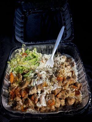 Chicken Rice Platter