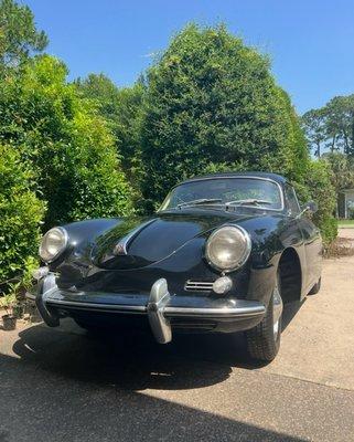 1960 Porsche 356B, Sal's "patient" that he has kept running smoothly for years