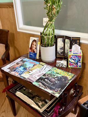 I love my dentist office because it is homey! 04/17/25