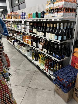 Not used to c-stores that sell liquor