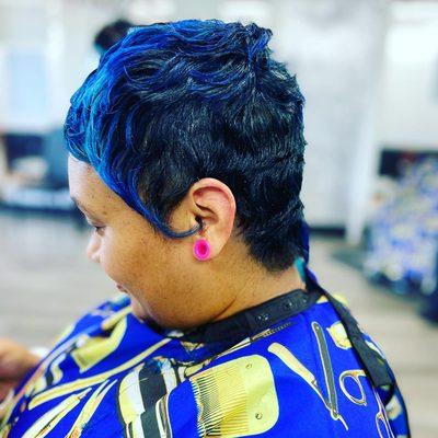 Sassy pixie cut