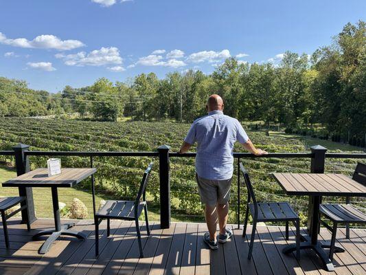 Fleetwood Farm Winery - great view and outdoor space!