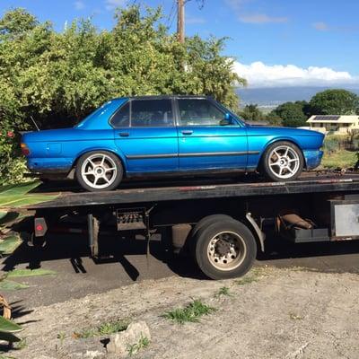 Your car can't be trusted to any tow company. Thanks Campos for treating her well.