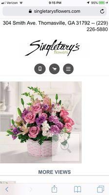 Singletary's Flowers & Gifts