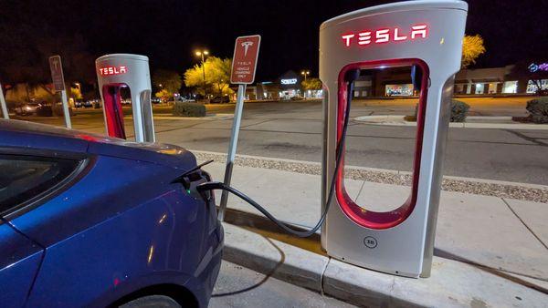 Tesla Superchargers