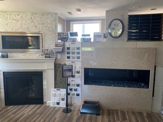 Just a taste of the products we have in our showroom. Come visit us to see the rest!