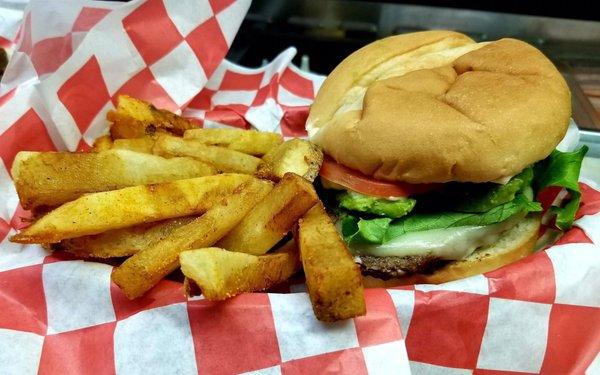 This burger was called the hipster