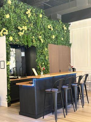 Perfect bar area setting - BYOB bar