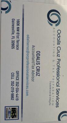 Odalis Cruz Professional Services