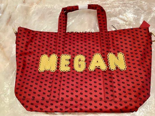 My customized Josefina tote