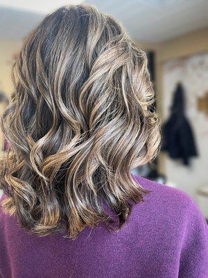 Loads of dimension in this wintry mix of colors!