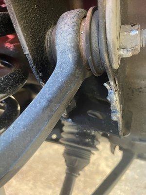 Shocks and unauthorized welds