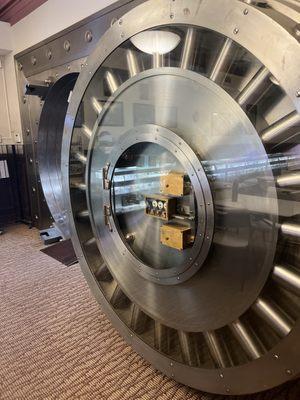 Bank vault!