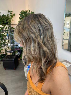 Money piece highlights