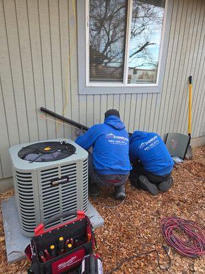 New Air conditioner installation