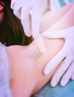 Underarm wax for $15.