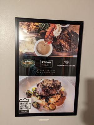 Steak night!