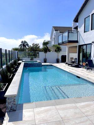 Landscape design done in Laguna Niguel for our amazing client! We ran all new irrigation lines, drip system, and landscape design + install!