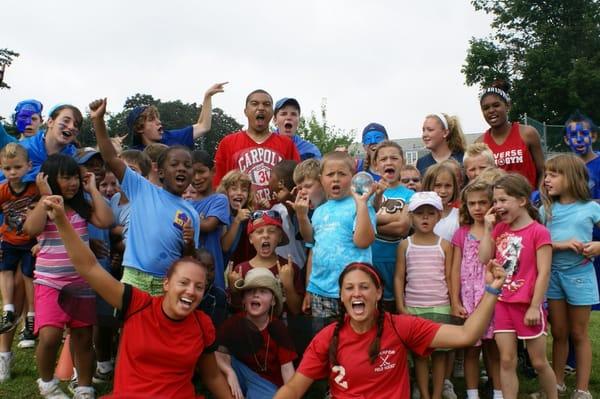 Having fun at Camp Garrett!