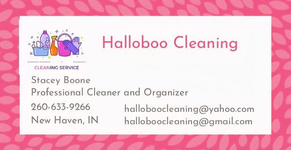 Halloboo Cleaning