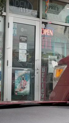 This is the entrance.