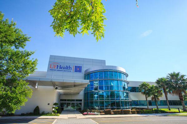 UF Health Proton Therapy Institute, exterior