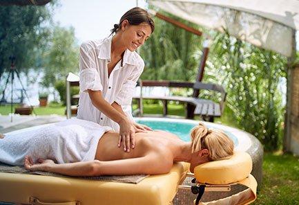 Massage therapy comes to where you are.