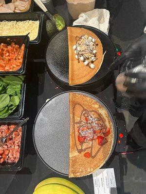 Sweet Crepes Served at Halloween Corporate Party