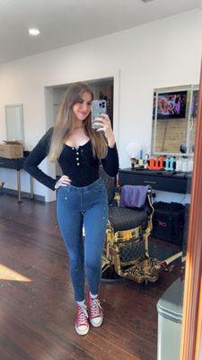 Your hairstylist come get a cut