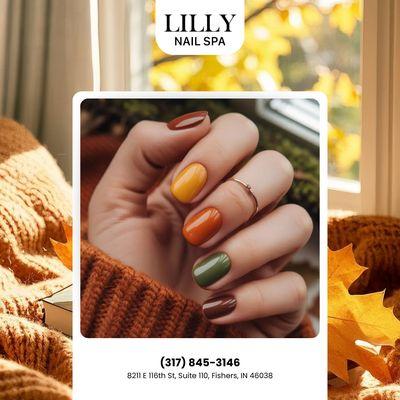 Feeling the November blues? A new set of nails will brighten your whole mood! Come see us and leave feeling like a brand new person.