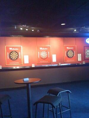 Lots of darts and pool!