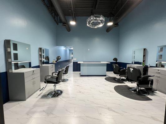 Great Styling Chair and Hygienic Place