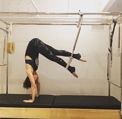 Split Pike at Flex Pilates Aspen