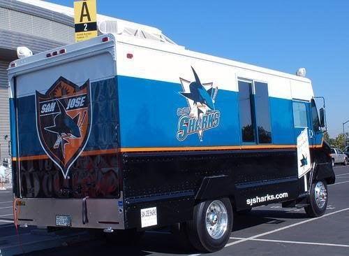 Custom Ice Cream Truck For Your San Jose Sharks