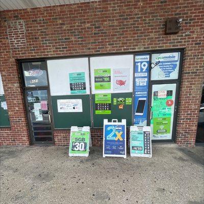 Como se ve la tienda por fuera