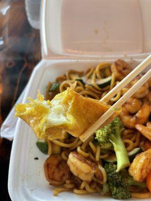 Cream cheese wonton (fried)