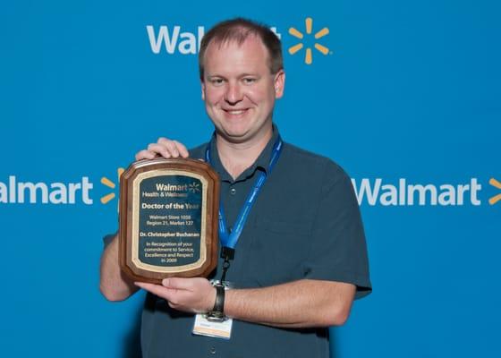 Dr. Buck Buchanan Optometrist of the Year