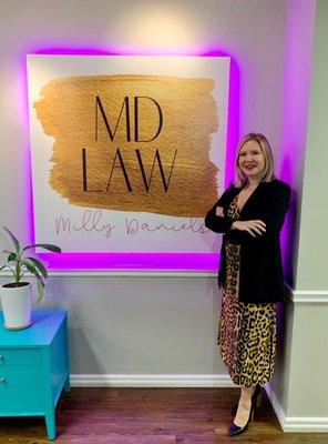 Milly Daniels, Personal Injury Attorney.
