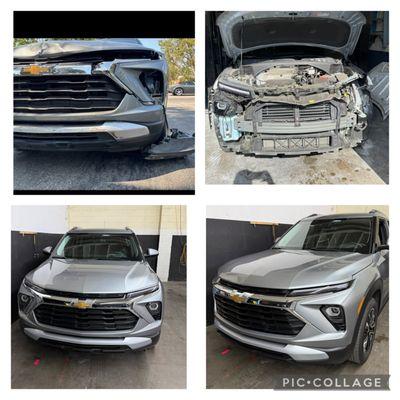 Chevy Trailblazer looking good as new after repairs!