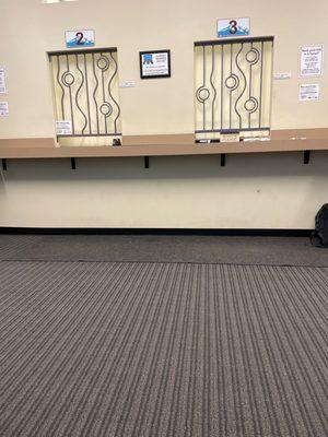 Most of the windows looked like this