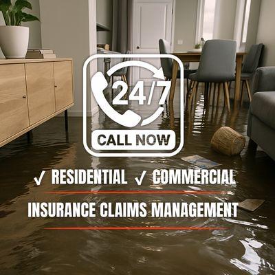 DryCare Restoration - we are here to help with fire, smoke, water damage or any insurance claims.