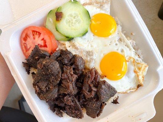 Tapsilog to-go