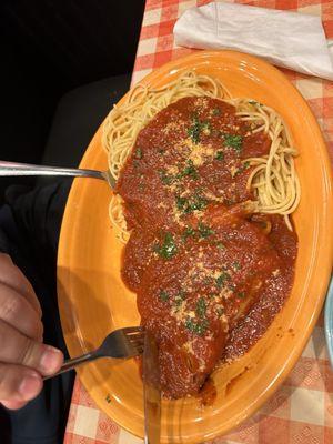 CHICKEN PARMIGIANA