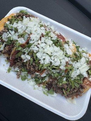 Tacos de bistec
