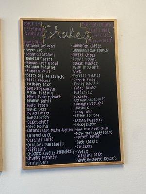 Shake menu!