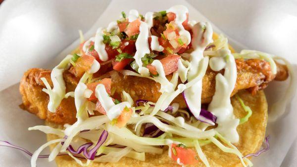 Battered Fish Tacos
Only $2.99 every Taco Tuesday from 7 AM to 9 PM!