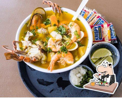 Seafood Soup - Simply Delicious - Our Most Popular Item