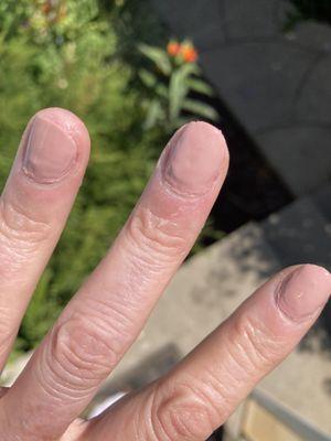 Spent $40 on nails that look worse than when I walked in.