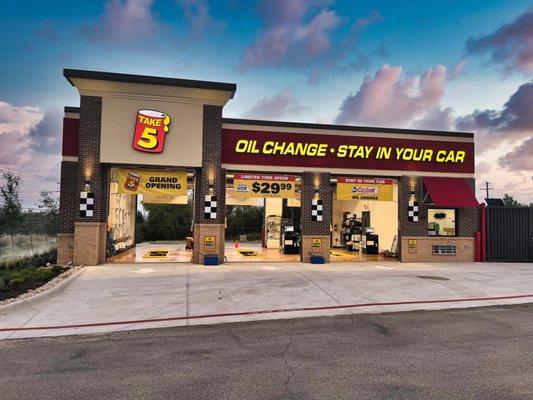 Take 5 Oil Change